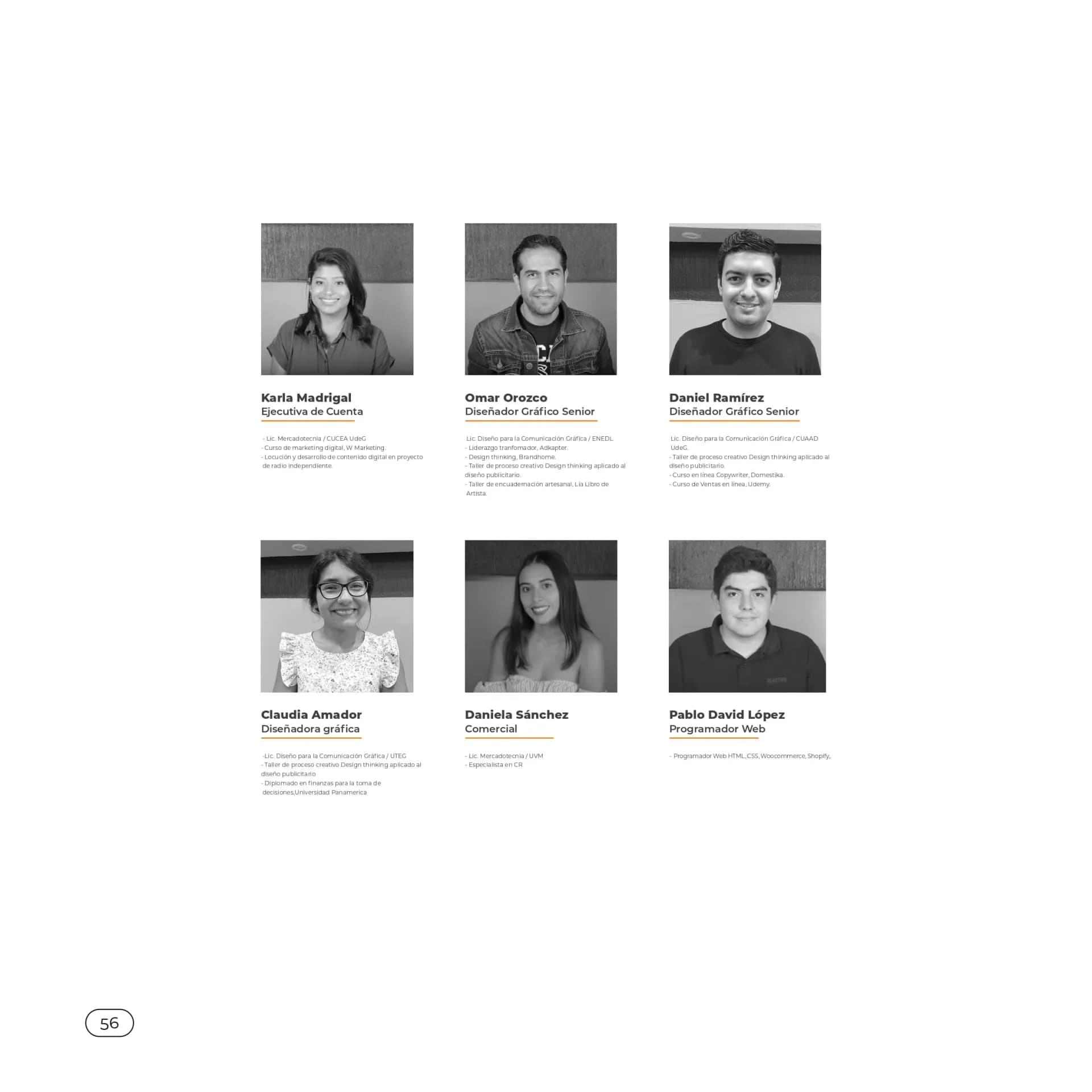 Página de currículum 56